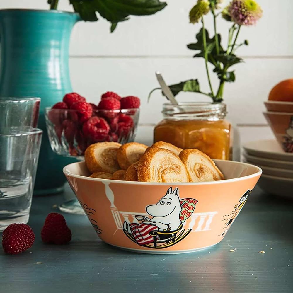 [Regular Imported Product] Moomin (Moomin by ARABIA) Bowl Plate 15cm Classic Moomin Mama Marmalade 1057214