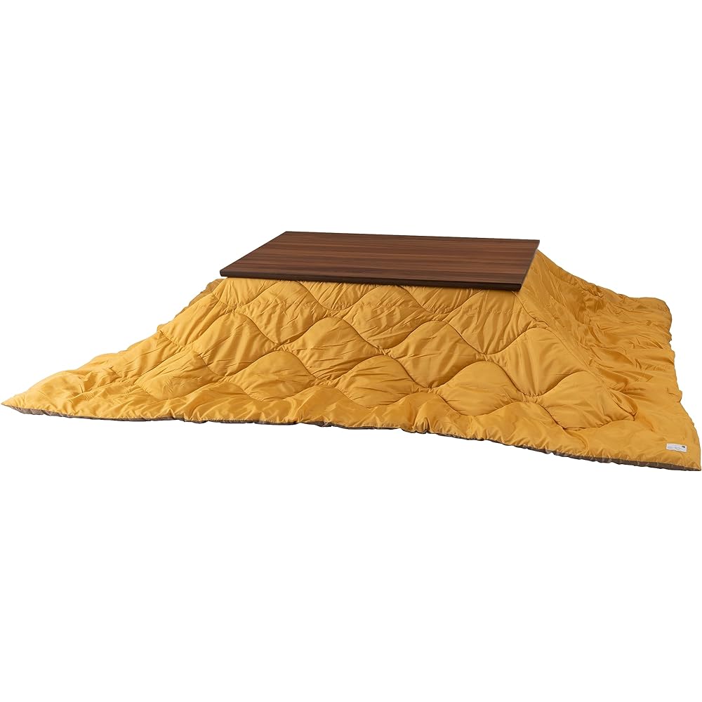 AZUMAYA Thin Kotatsu Futon Rectangular Z Type 190 x 230 Cold Protection Simple Stylish Storage Bag Included SGS-168Z