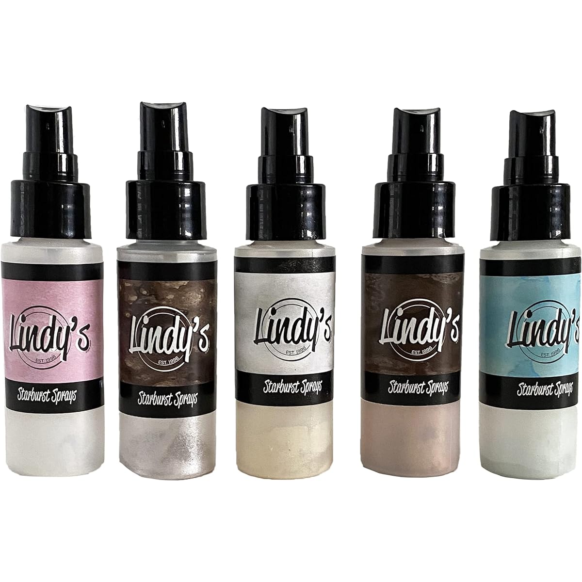 Lindy's Stamp Gang Starburst Spray Set 2oz Bottles 5/Pkg-Sweet Treats (Parallel Import)
