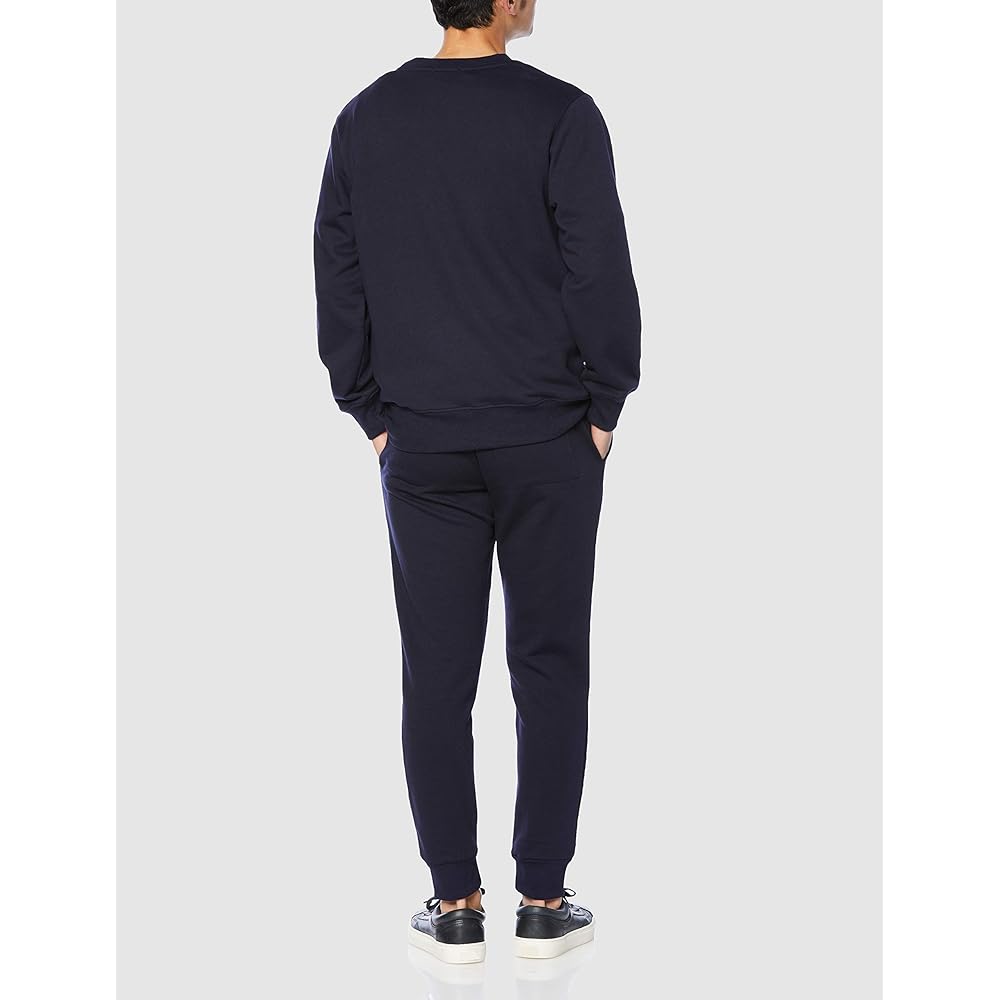 [Fila] Sweat Top and Bottom Set, Sweatshirt, Fleece Fleece, Long Sleeve, Loungewear, Pajamas, Homewear, Fitness Training Wear, Gym, Plain, Men's