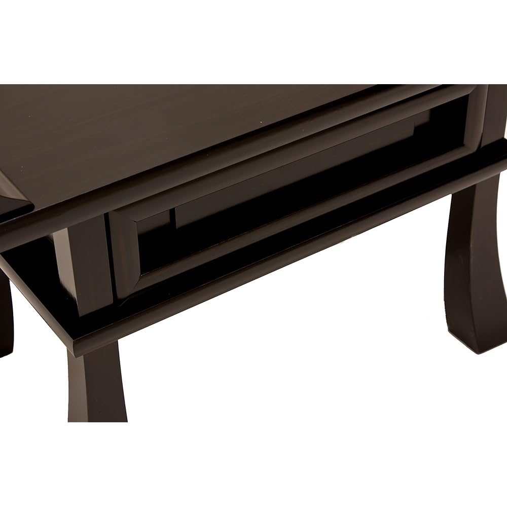 Naamukuma-chan Workshop Buddhist Sutra Desk, Rosewood Style, Ebony Style, Zelkova Style, Width 54cm, Size 18, Ebony Style