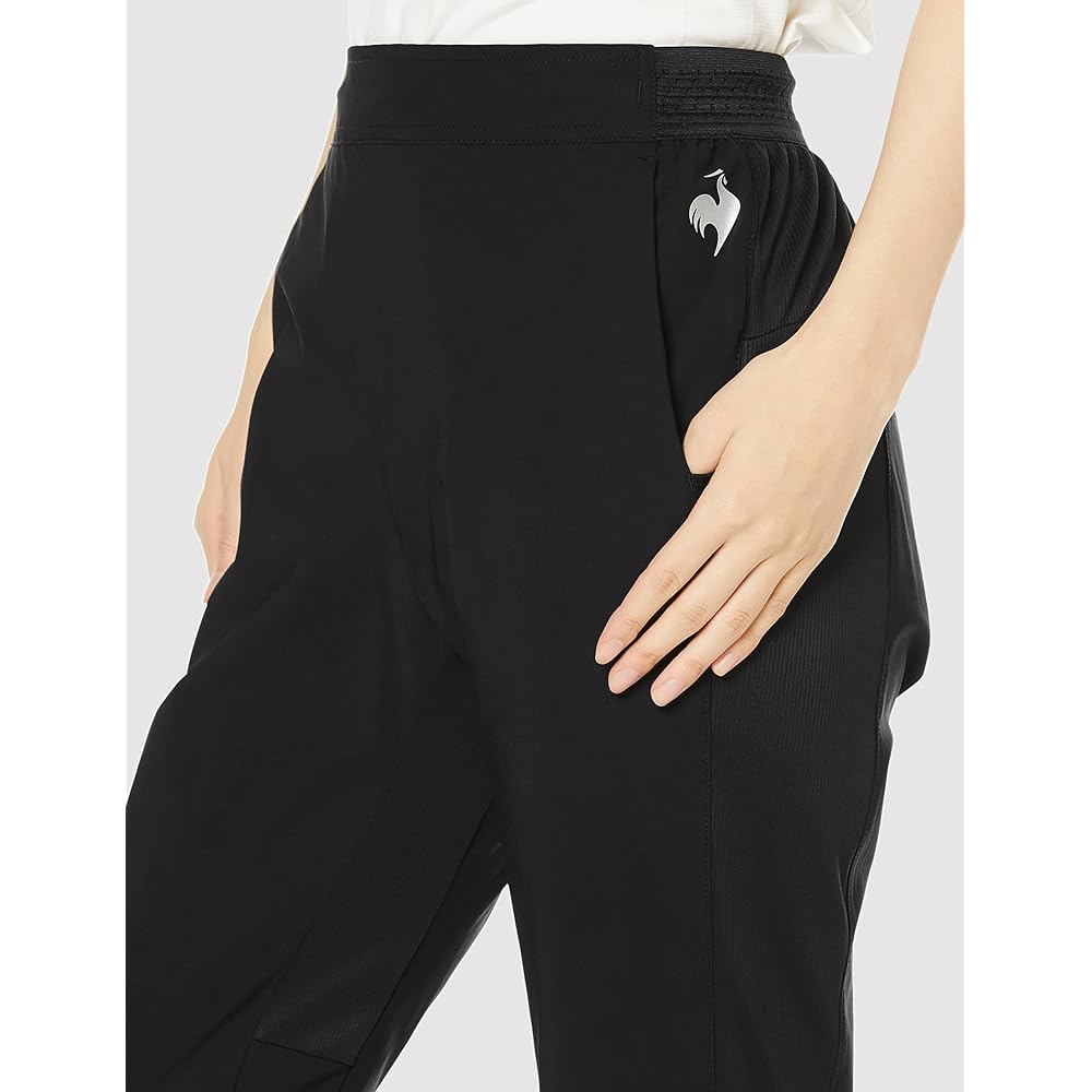 [Le Coq Sportif] Long Pants (Flare) for Tennis, Practice, Movement, Sweat Absorbent, Quick Drying, Stretch, Cool to the Touch, Women's