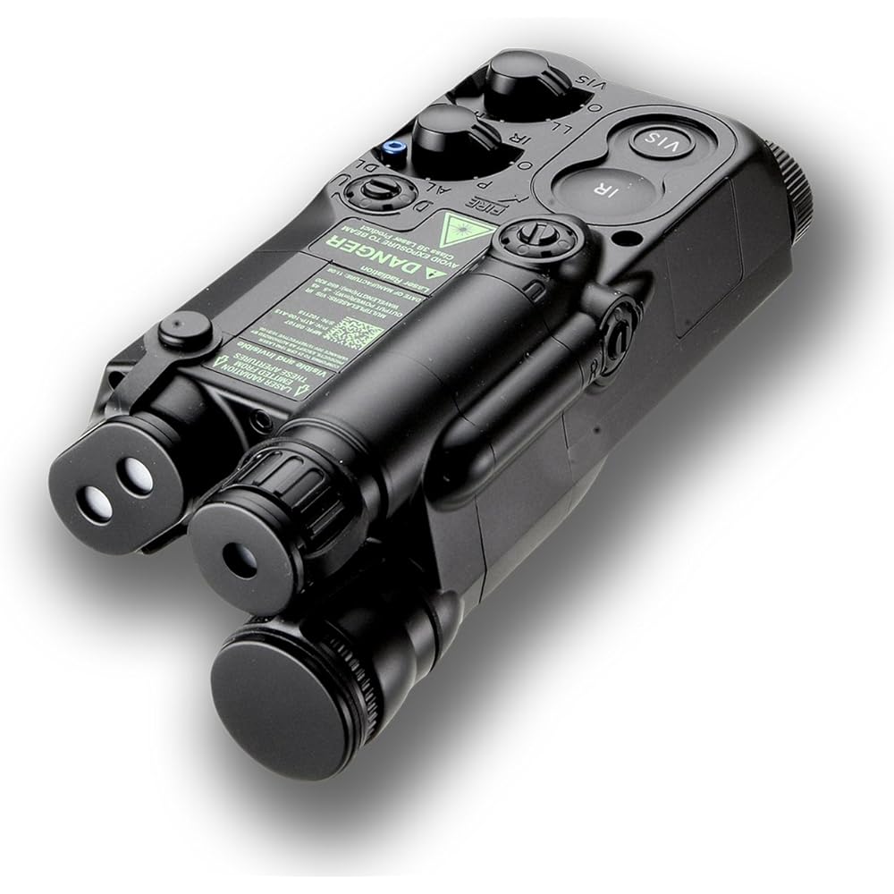 Tokyo Marui No.156 AN/PEQ-16 Battery Case Black & No.153 NiMH Mini S Battery [Set Purchase]