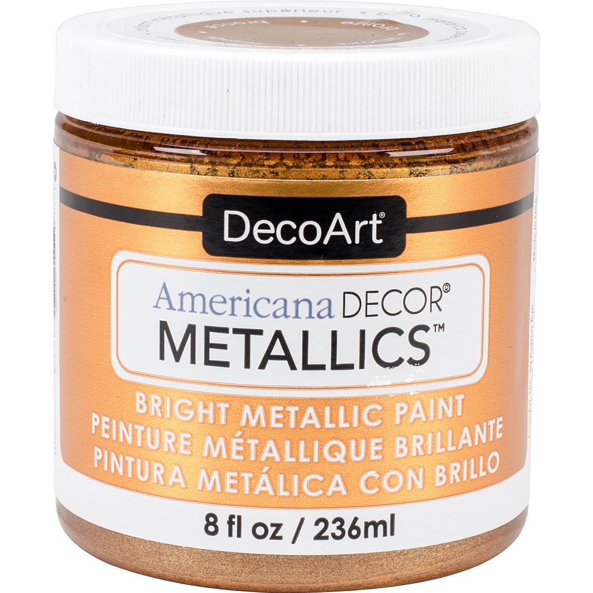 DECO ART ADMTL06-36 Americana Decor Metallic Bronze 8oz