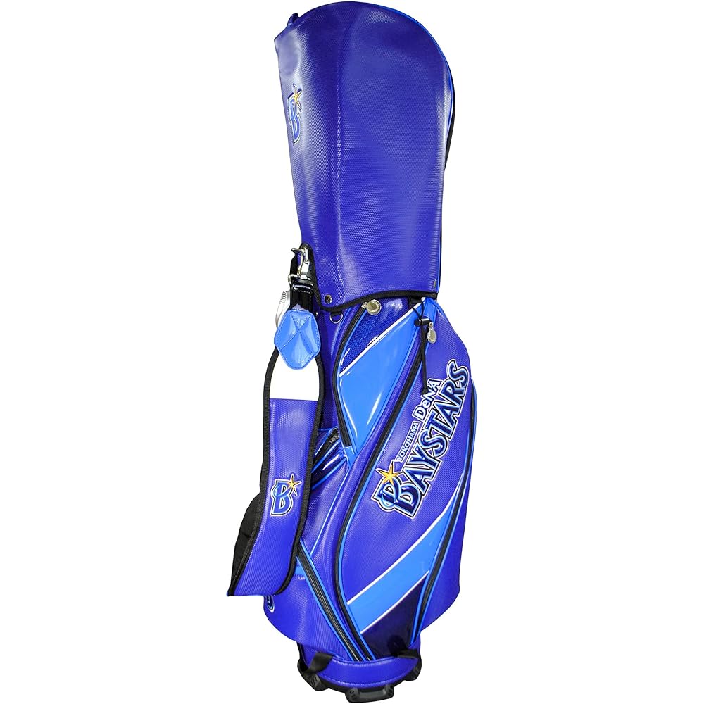 LEZAX Yokohama DeNA Baystars 9.5 Type Caddy Bag Navy YBCB-2413