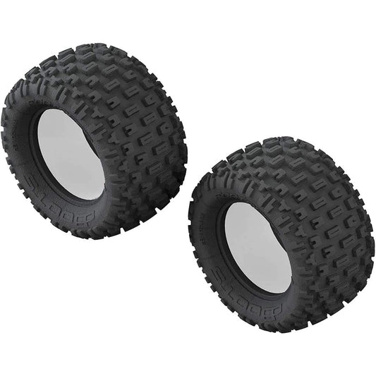 ARRMA 1/10 dBoots Fortress Monster Truck Front/Rear 2.8 Tires & Inserts (2) ARAC9432
