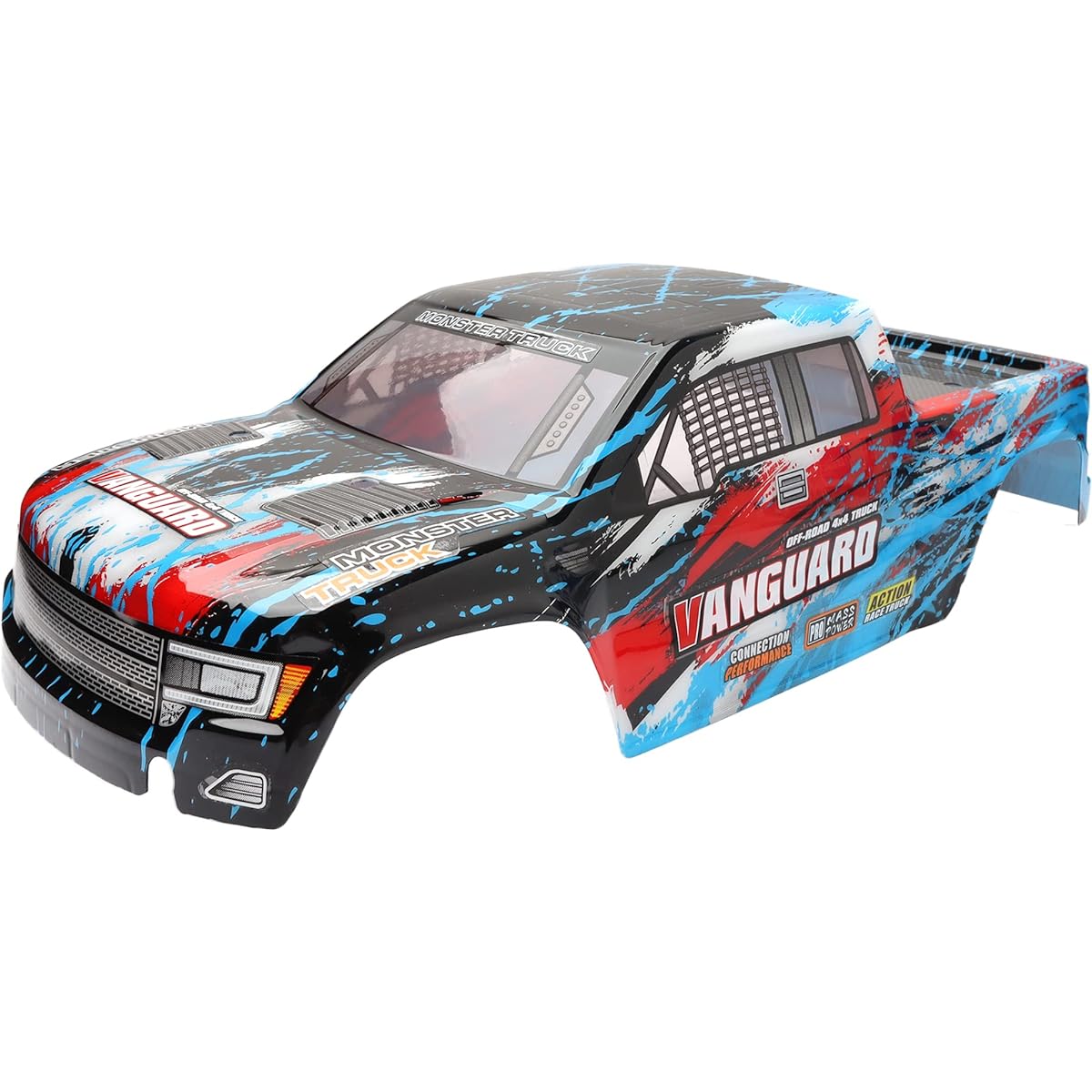 GDOOL 90132 Truck Car Shell Body Spare Parts 1:12 Bruhless Brushed 903 903A HM121 YC300 RC Car Truck Accessories (Blue)