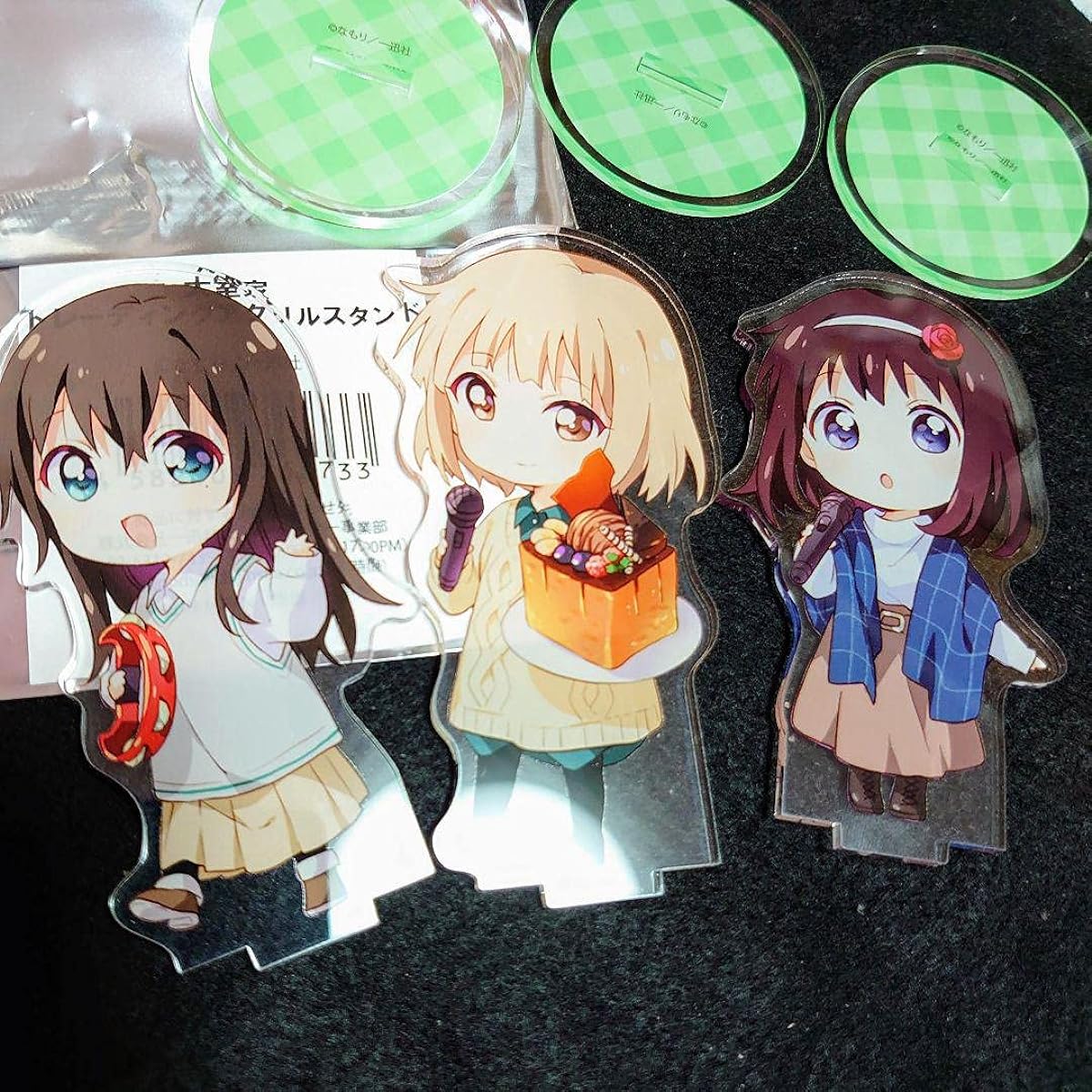 Omuroya Acrylic Stand Karaoke Pasela Collaboration Cafe YuruYuri Namori Sensei