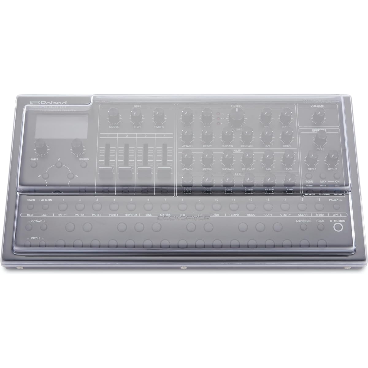 DECKSAVER [For Roland SH-4d] Equipment protection cover Deck Saver DS-PC-SH4D