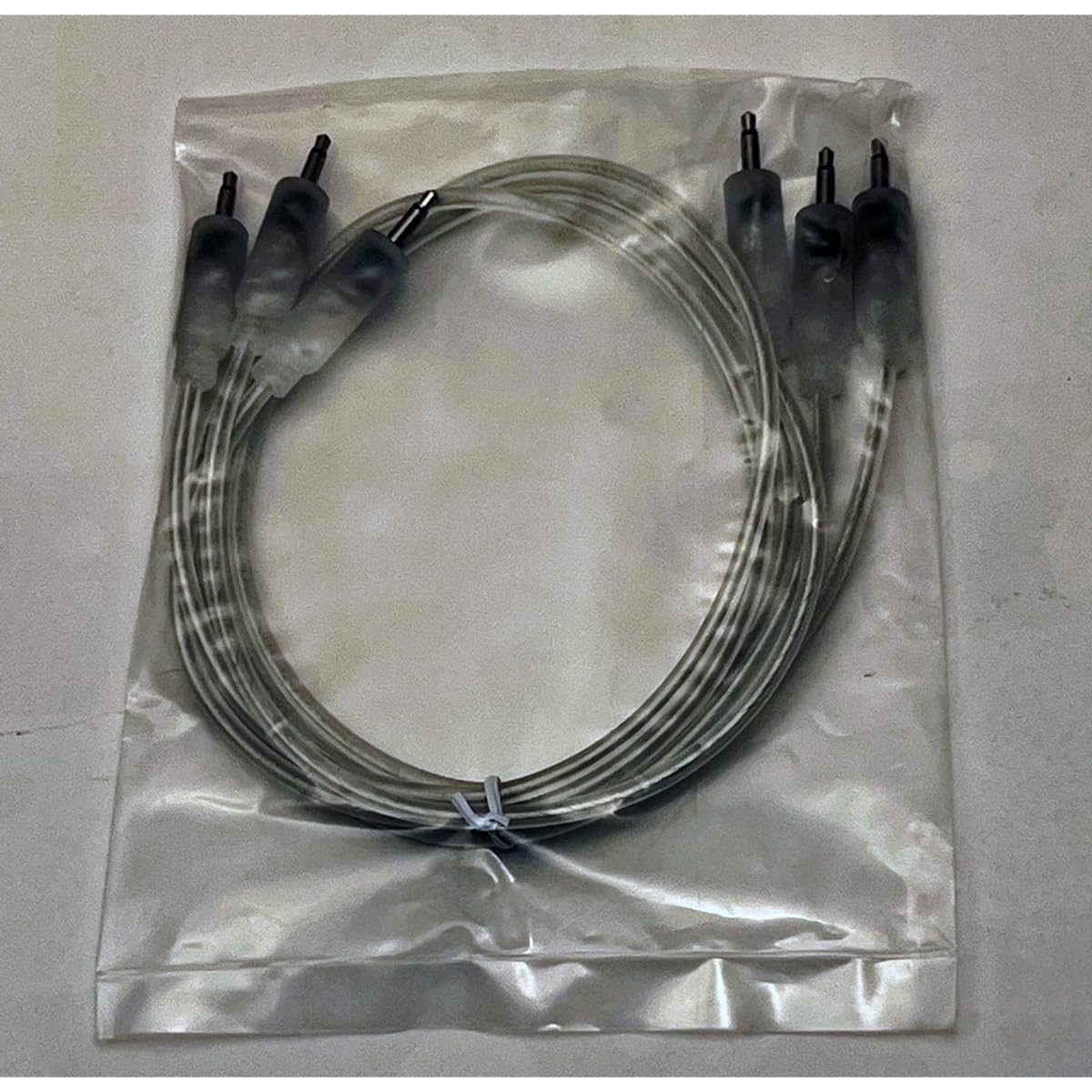SSMS LED Eurorack Patch Cable - 24" (60cm) 3 Pack Red/Green LED