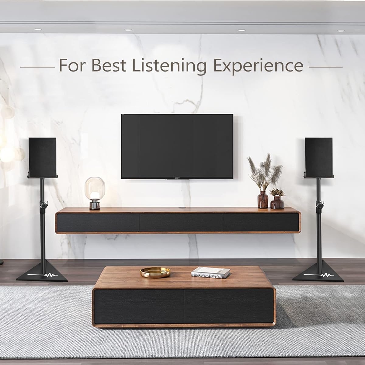 speaker stand pair studio monitor stand