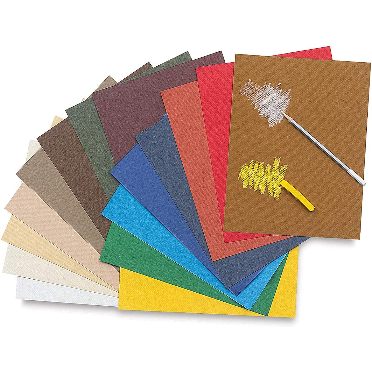 Canson Mi-Teintes Drawing Paper - 8-1/2" x 11" Black 25 sheets