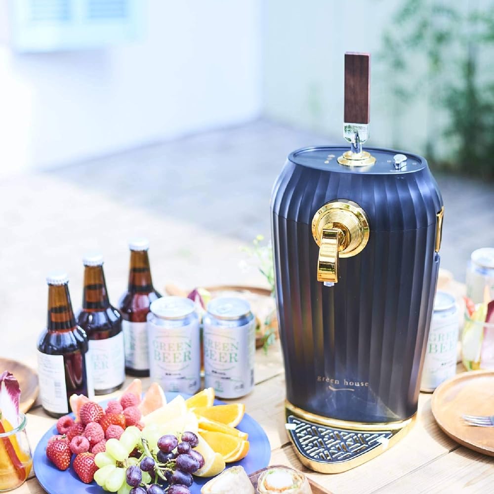 Green House Beer Server Black 500ml 350ml 330ml Cocktail GH-BEERL-BK