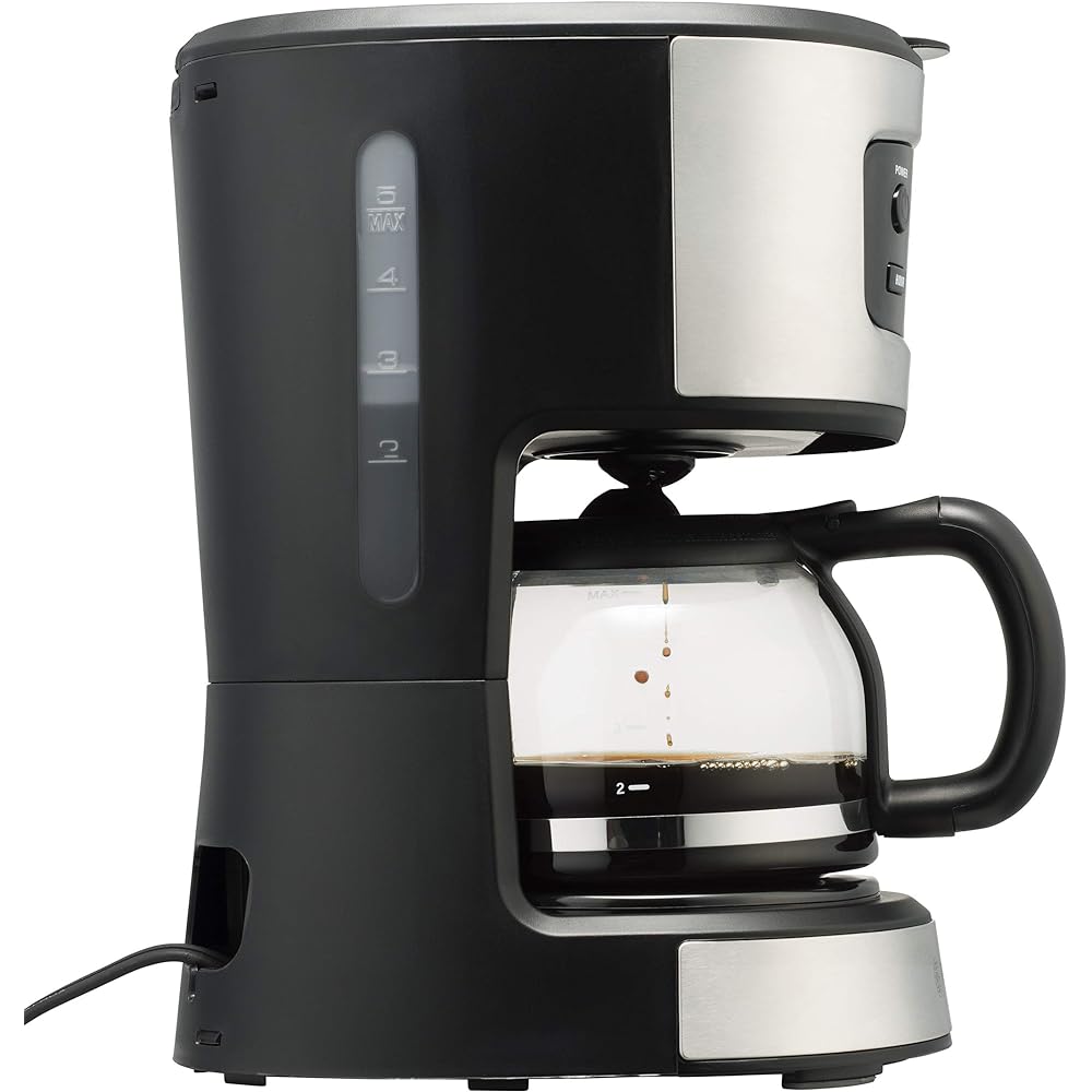Oishi & Associates Russell Hobbs Coffee Maker Electric 5 Cups with Timer Basic Drip 7620JP