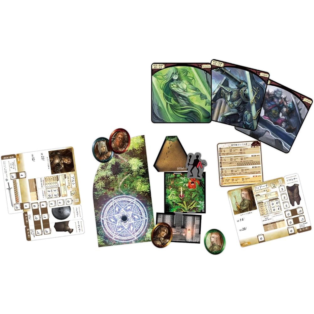 Sword World 2.5 RPG Start Set Labyrinth to Capture the Stars & Sword World 2.5 RPG Start Set Darkness Sinking in the Water City [Set Purchase]