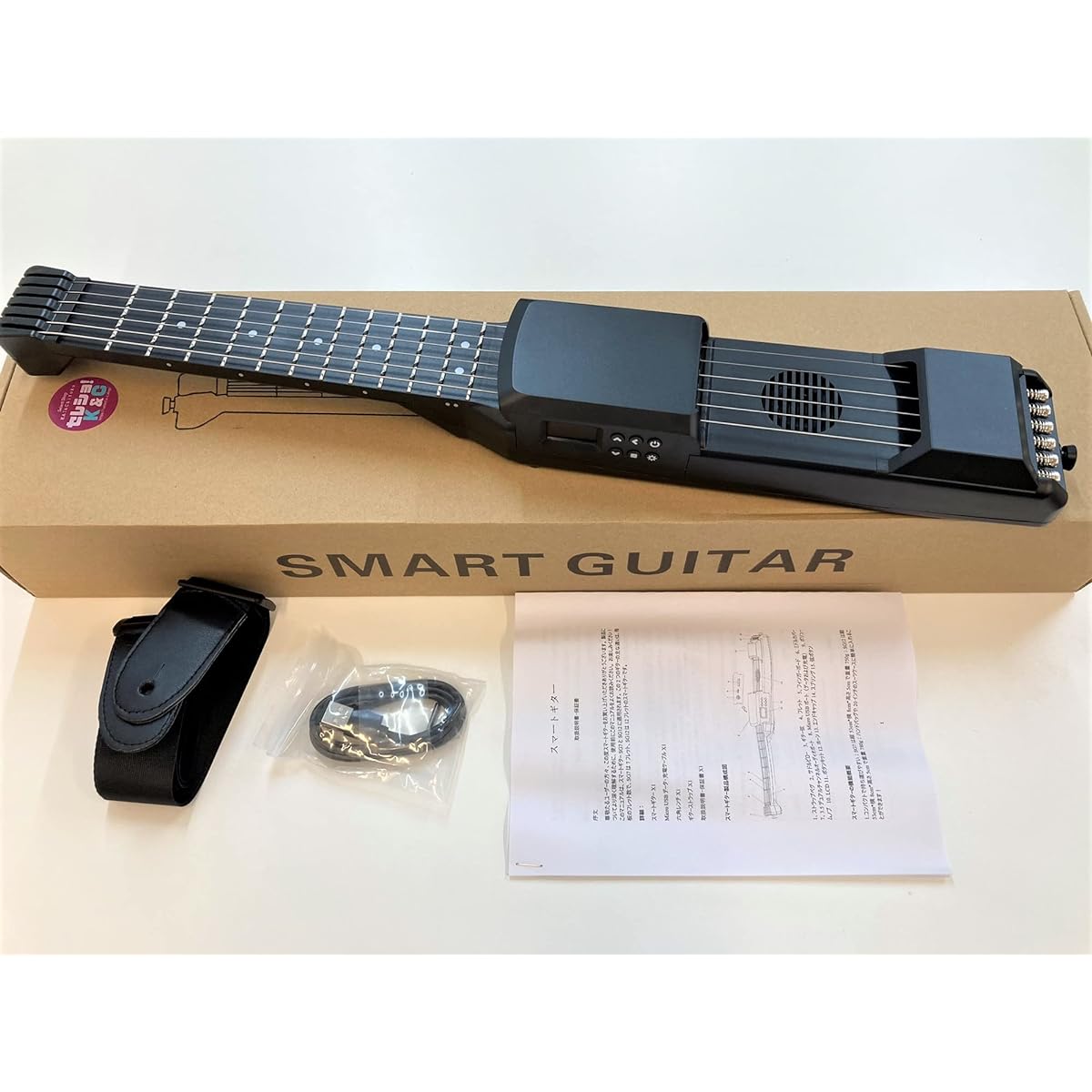 iWord SG12 Portable Smart Guitar (Black) [Parallel Import]
