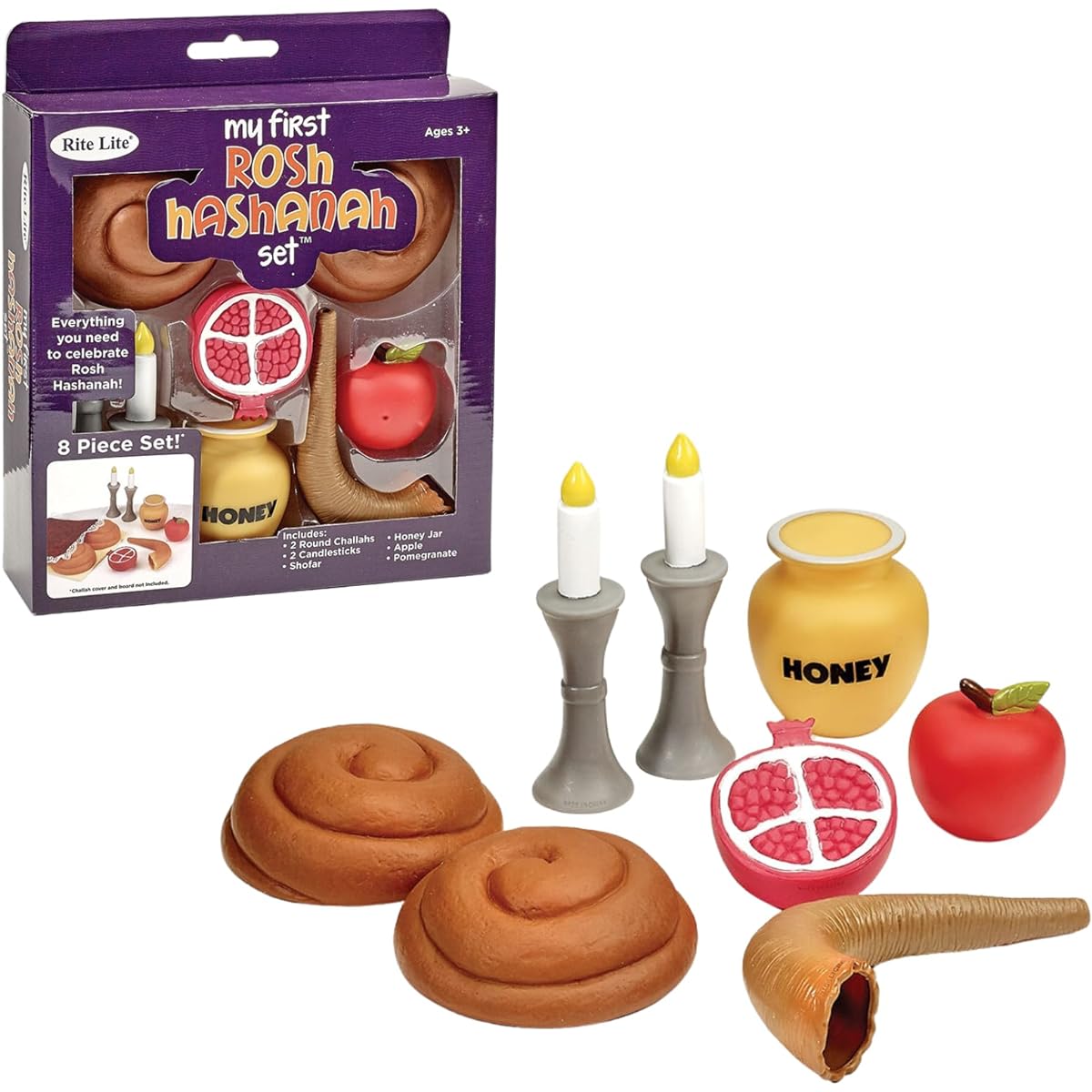 Rite Lite My First Rosh Hashanah Food Set Learning Toy Judaism/Jewish Gift