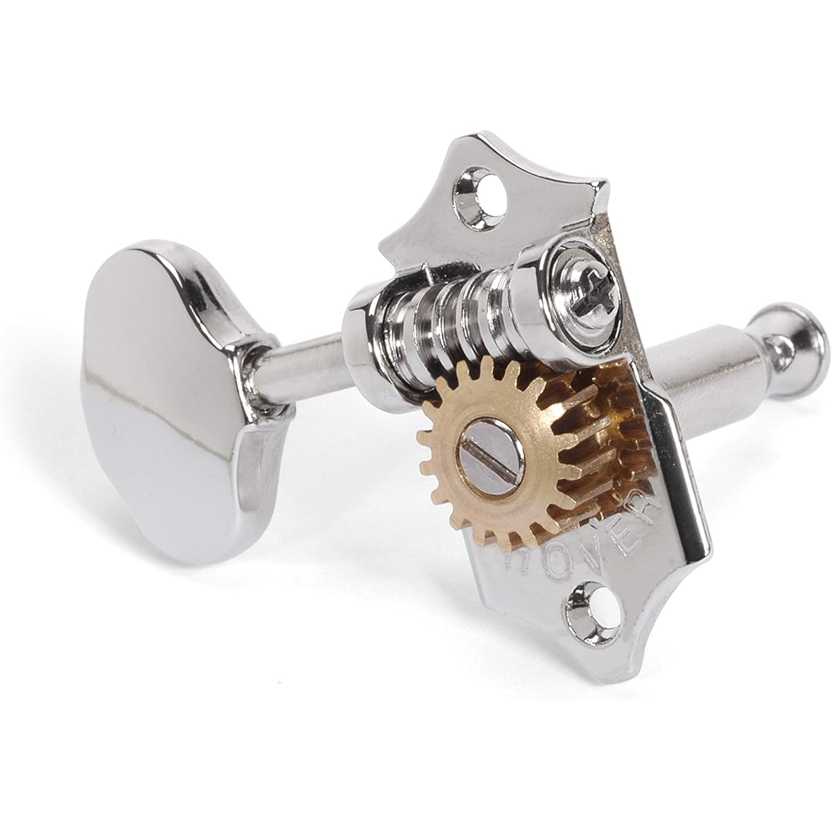 Grover 18:1 Sta-Tite 3+3 Tuning Machine for Solid Peg Head Nickel (V97-18NA)