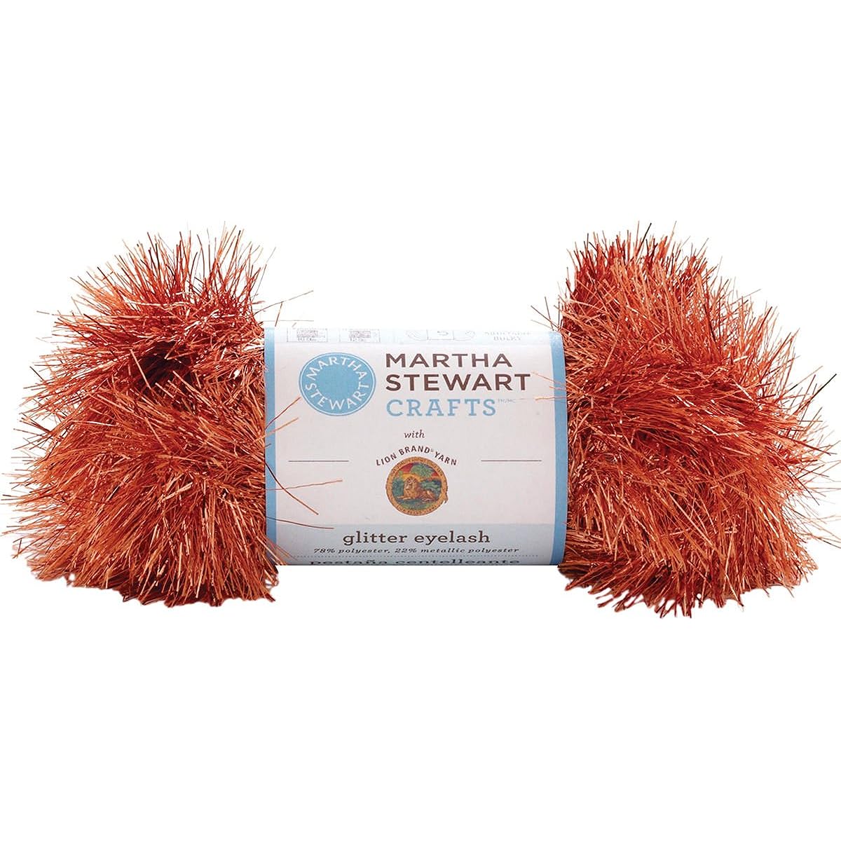 Martha Stewart Glitter Eyelash Yarn Tourmaline