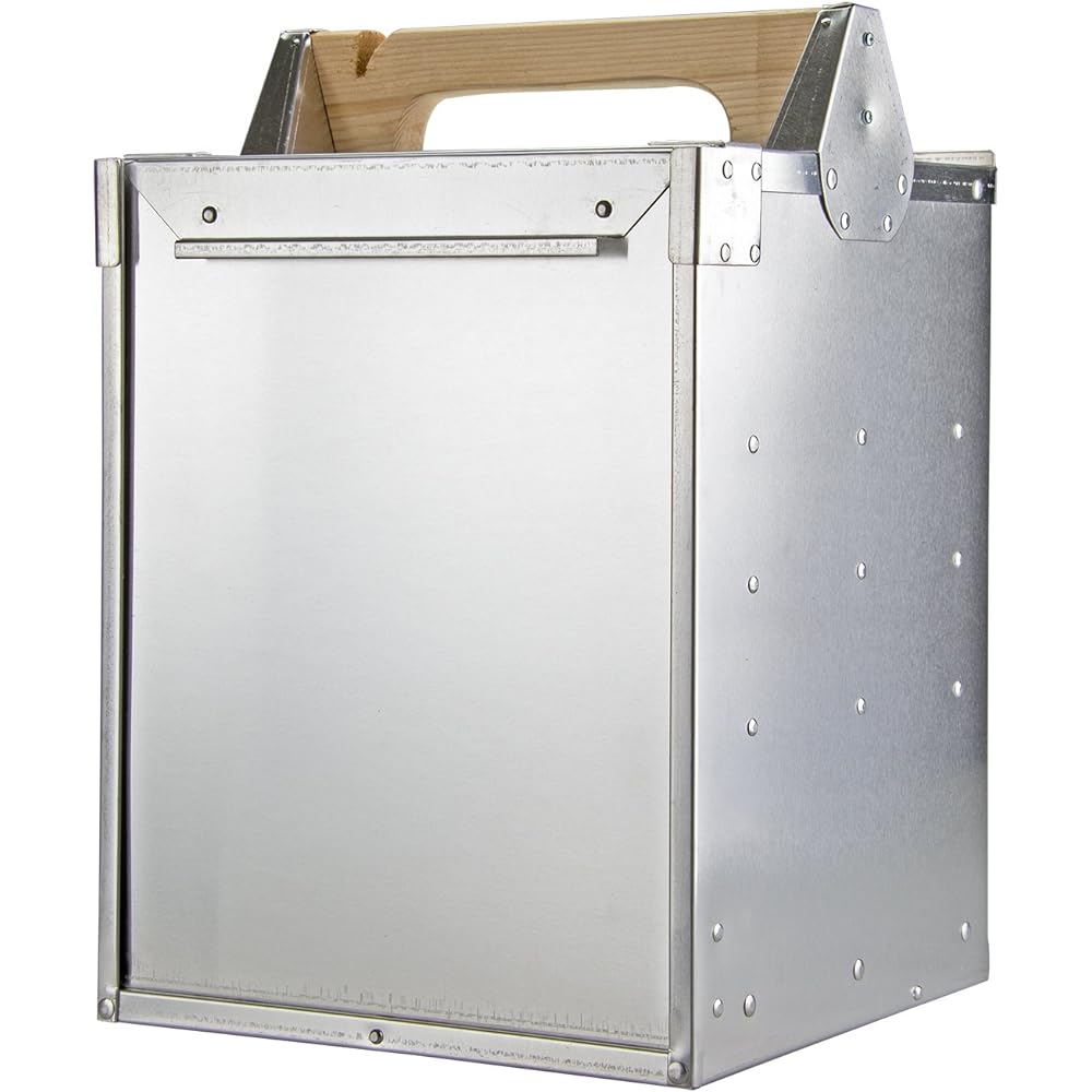 Aluminum delivery box, vertical type, 3 tiers (compatible with 3 bowls)