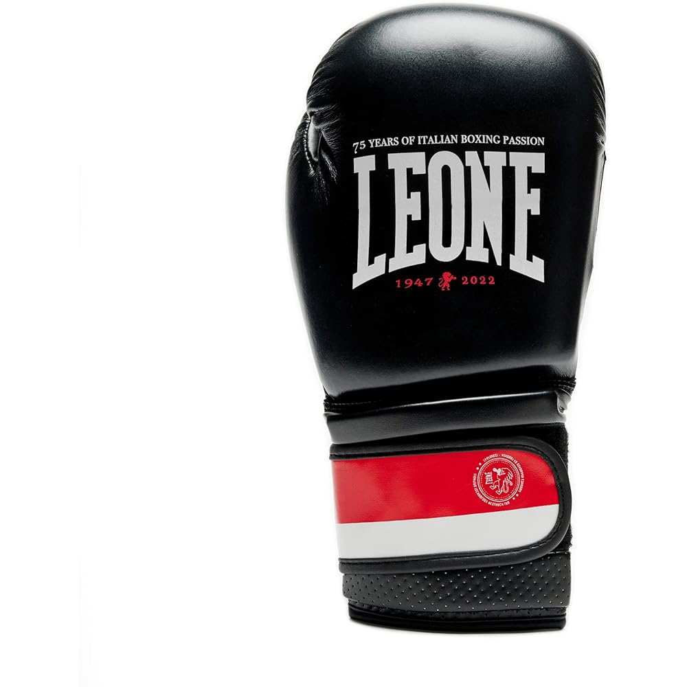 LEONE 1947 Boxing Kickboxing Gloves Unisex [REMATCH] Flex Synthetic Leather PU Pad Velcro Clasp GN332 [Genuine Product]