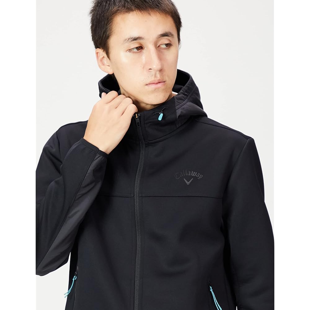 [Callaway] Men's Sweat Parka (Cardboard Knit Hood Stopper) / Golf / C22217100