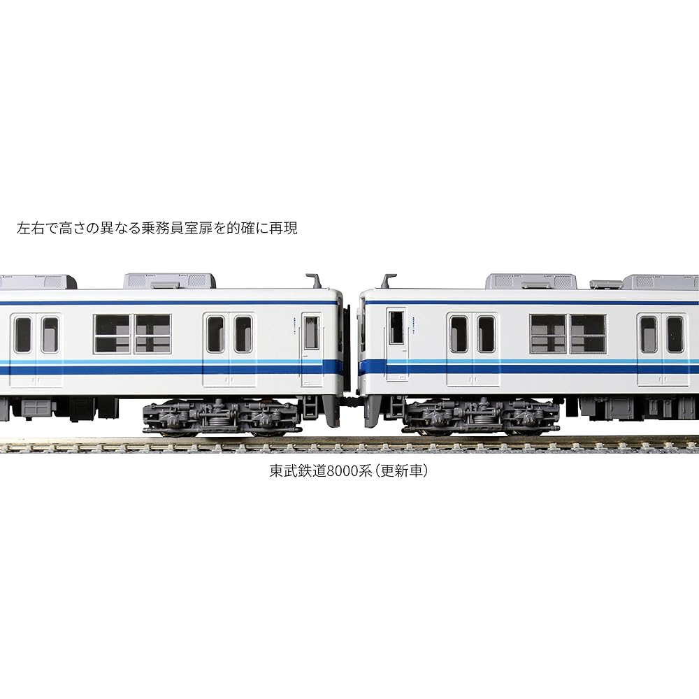 KATO N Gauge Tobu Railway 8000 Series Updated Car 4-Car Addition Set 10-1648 Railway Model Train