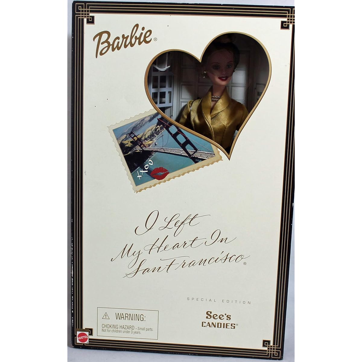 Barbie I Left My Heart in San Francisco See's Candies Special Edition - 2001 Imported PP3033