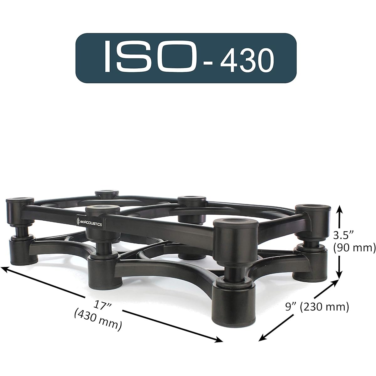 ISO ACOUSTICS ISO-430 Horizontal monitor speaker Bass amplifier stand