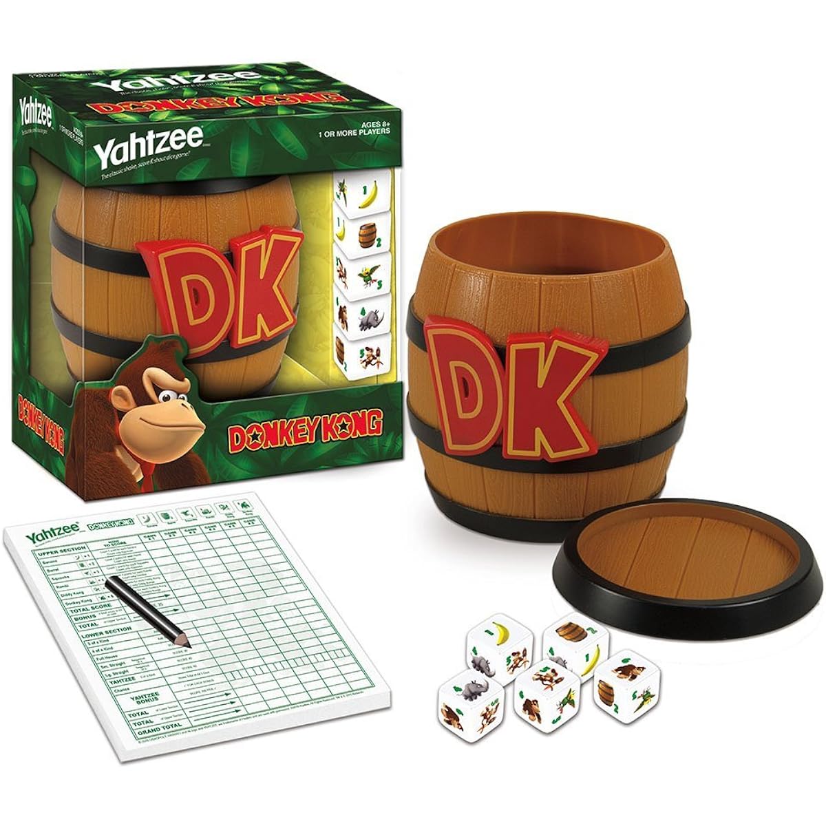 [USAopoly] USAopoly Yahtzee: Donkey Kong Game YZ005-135 [Parallel import goods]