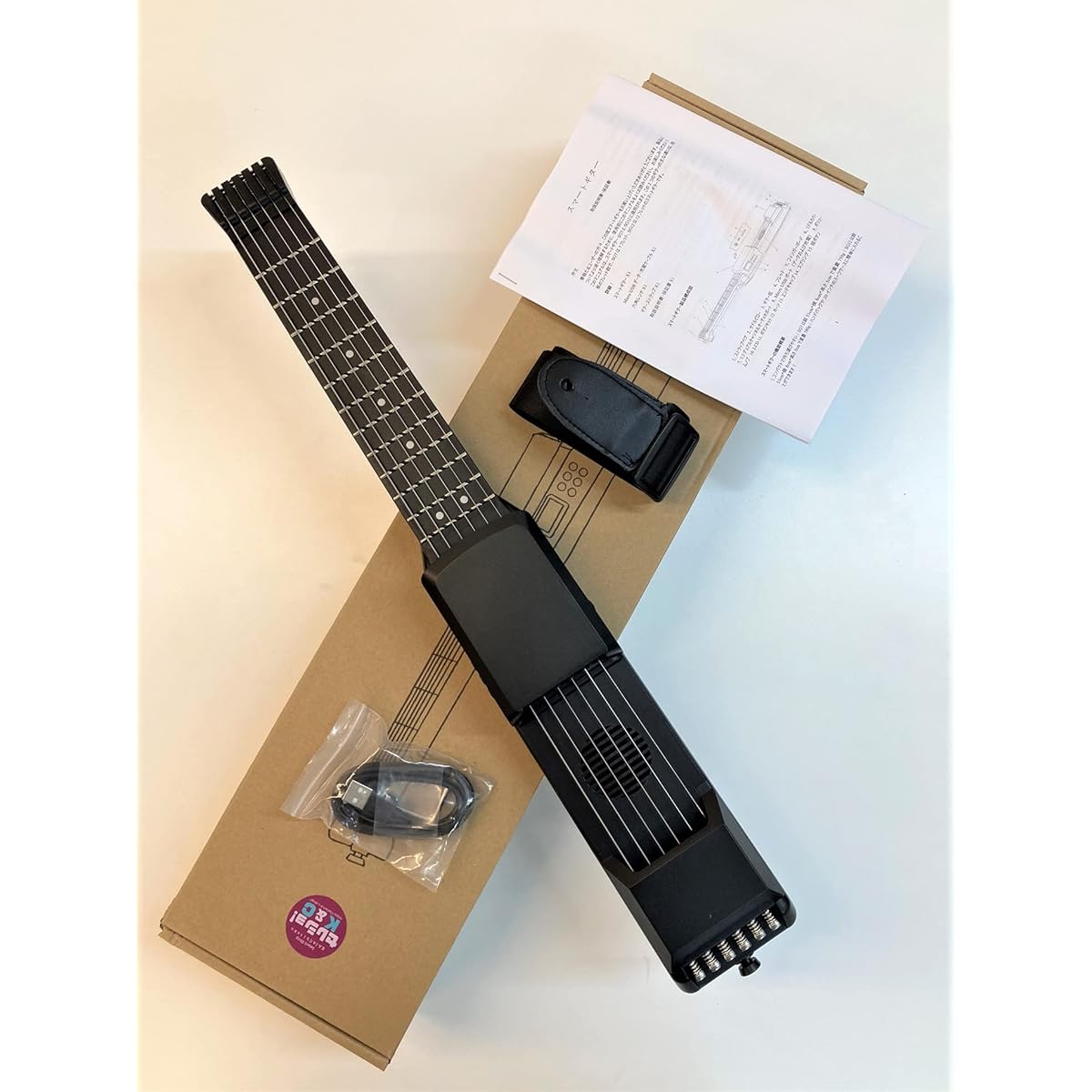 iWord SG12 Portable Smart Guitar (Black) [Parallel Import]