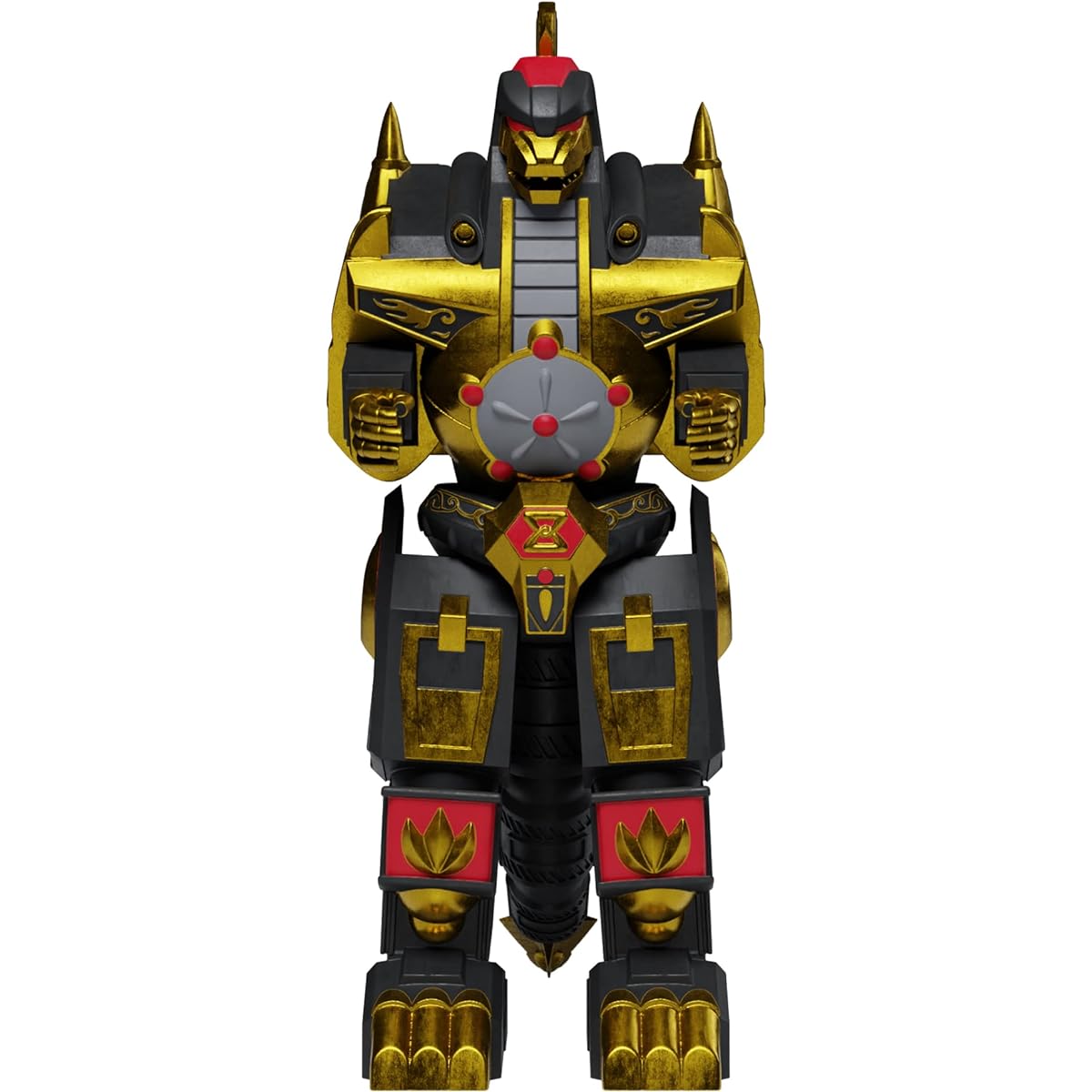 Super7 Power Morphicon Black & Gold Dragonzord Reaction Figure