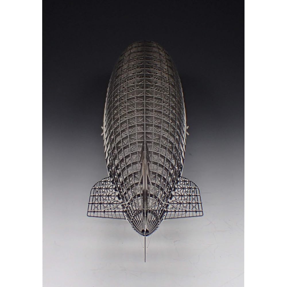 Aerobase C002 1/1000 Hindenburg LZ129 Metal Model Assembly Kit Skeleton Made in Japan