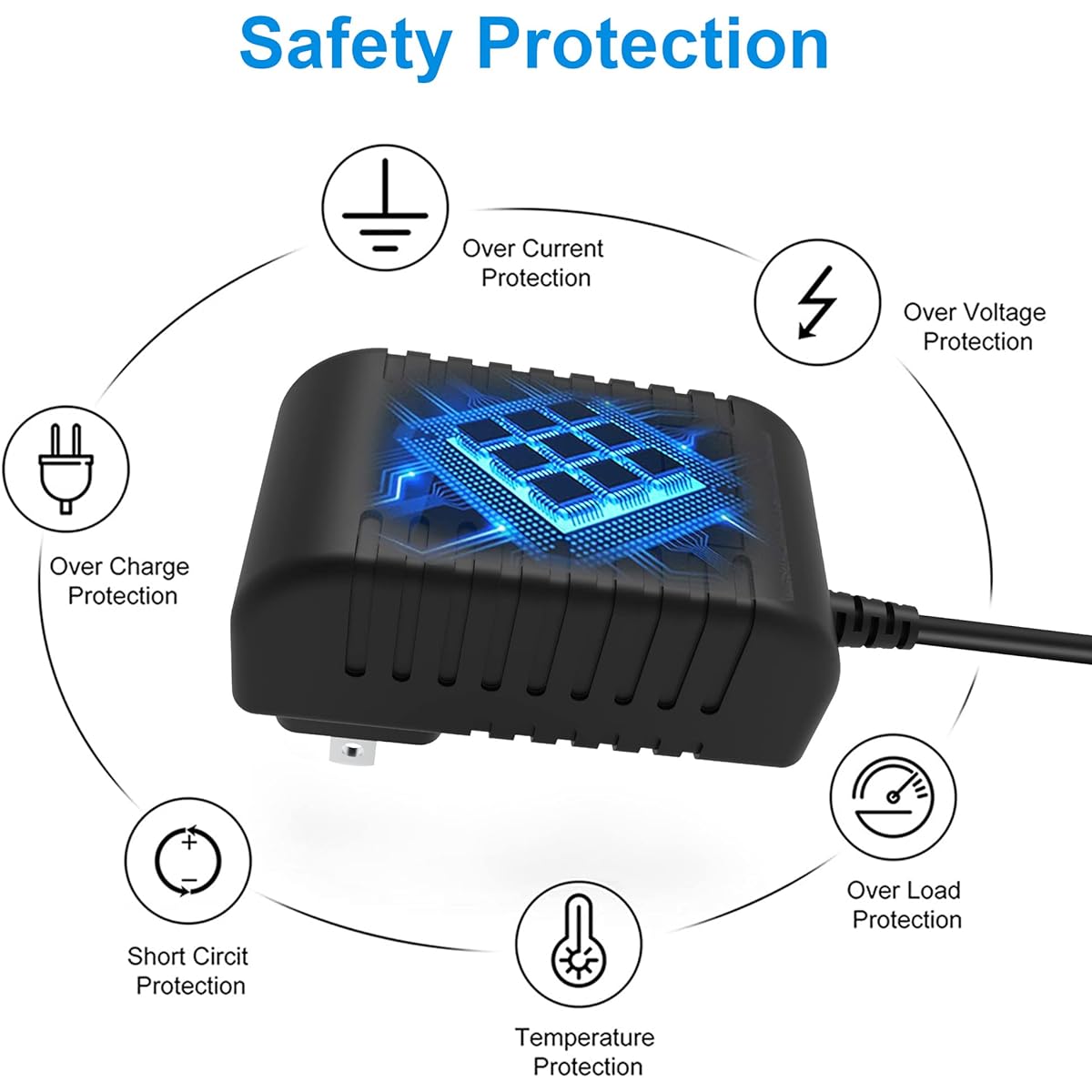 J-ZMQER AC Adapter X Hover-1 My First H1-MFEB 25.2V 4Ah Compatible with E-Bike Ebike DC Power Supply