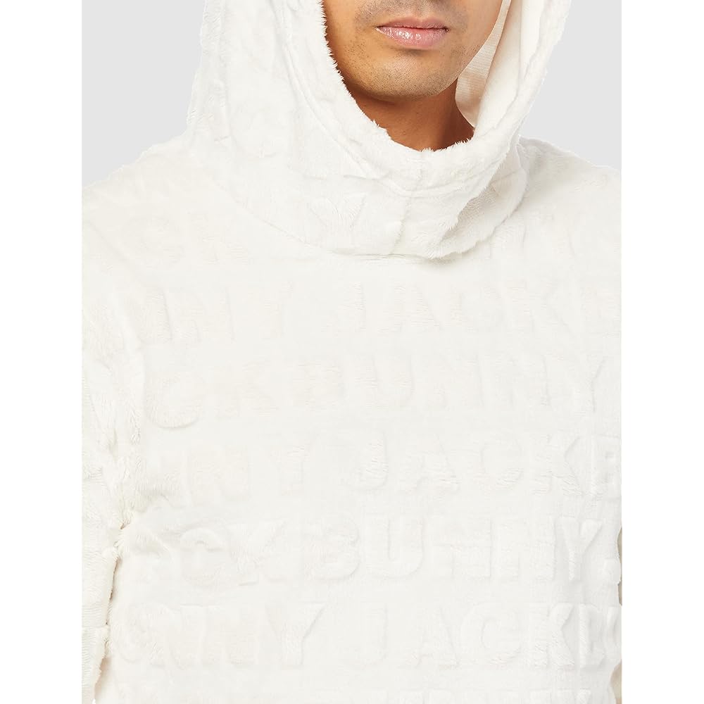 [Jack Bunny] Men's Fleece Parka (Uneven Logo Jacquard) / Golf / 262-1262059