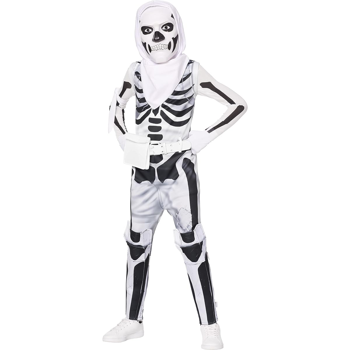 Spirit Halloween Youth Fortnite Skull Trooper (Inverted) Costume