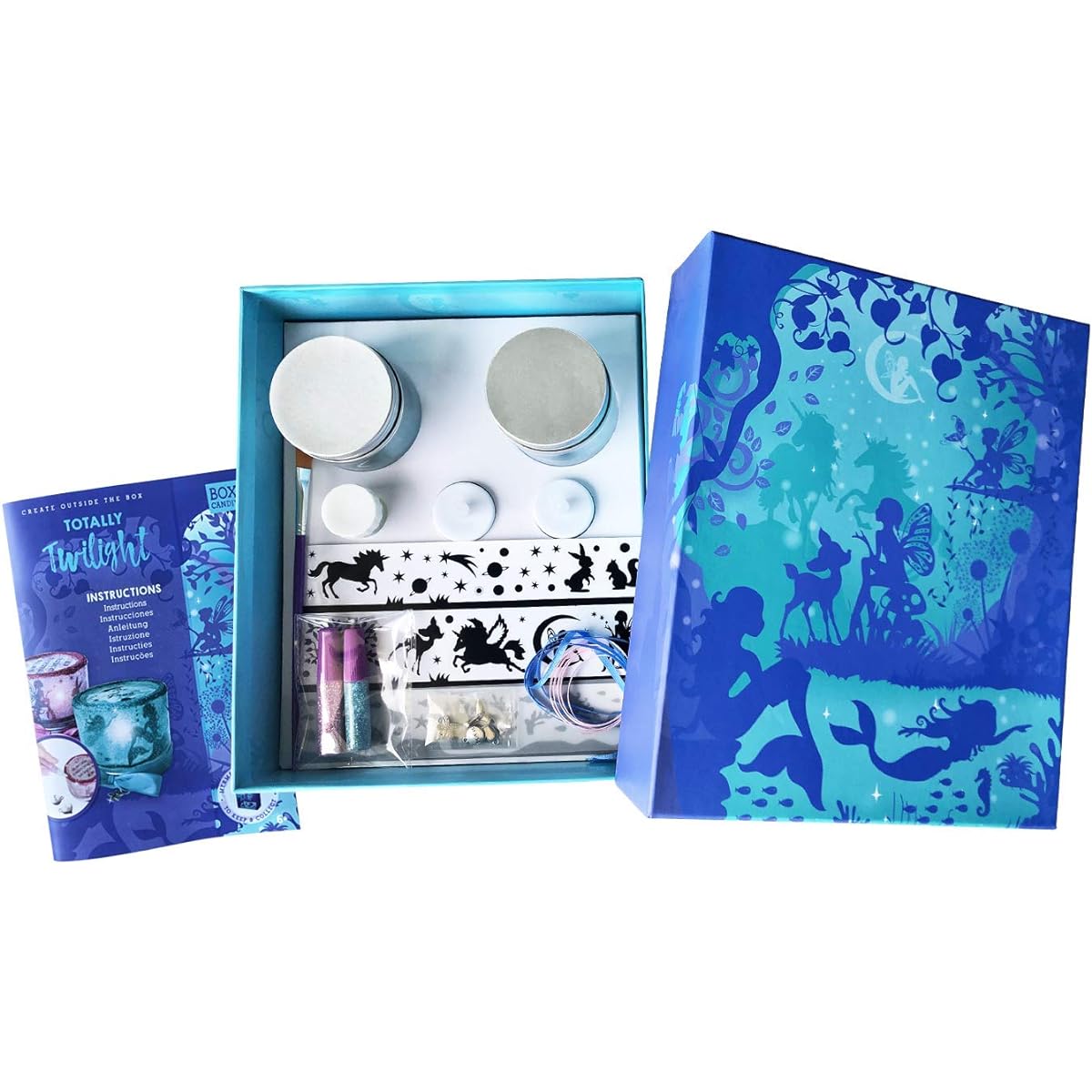 Box Candiy Totally Twilight Inspiration Fairy and Mermaid Night Light Set