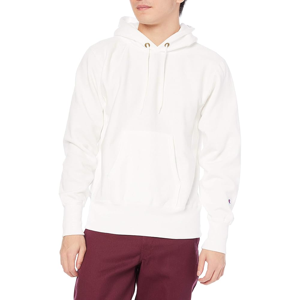 [Champion] Hoodie Hoodie Sweatshirt Fleece 10oz L.W.D Lightweight Heat Retention Quick Drying Reverse Weave(R) Hooded Sweatshirt C3-N190 Men's