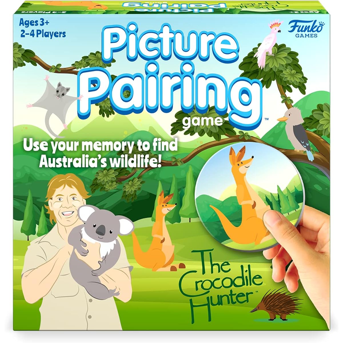 SG: Picture Pairing Game - Crocodile Hunter.