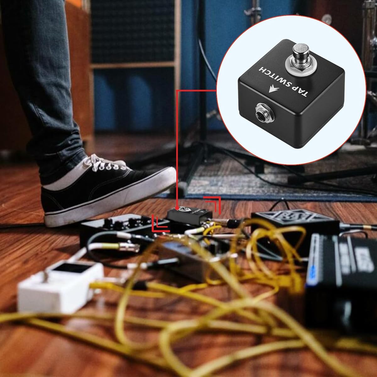 Guitar foot switch pedal TAP SWITCH PEDAL