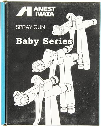 ANEST IWATA Small discharge low pressure spray gun for automobile repair and metal painting Φ1.0
