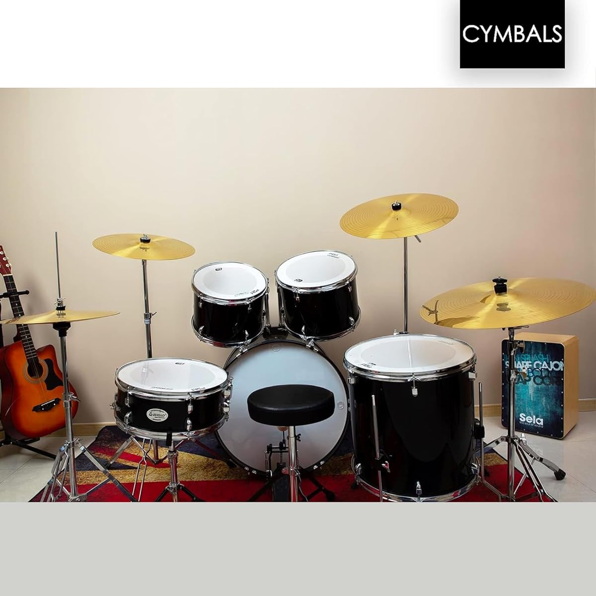 Crash Ride Cymbal 18 Inch Crash Ride Cymbal (18 Inch Gold)