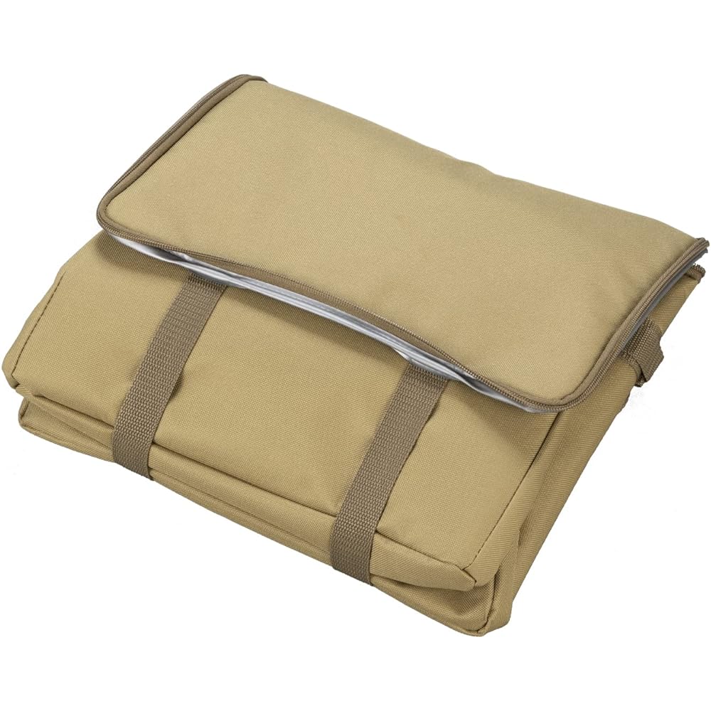 BUNDOK Cooler Bag 5L/10L/20L/30L Beige Lightweight Soft Folding