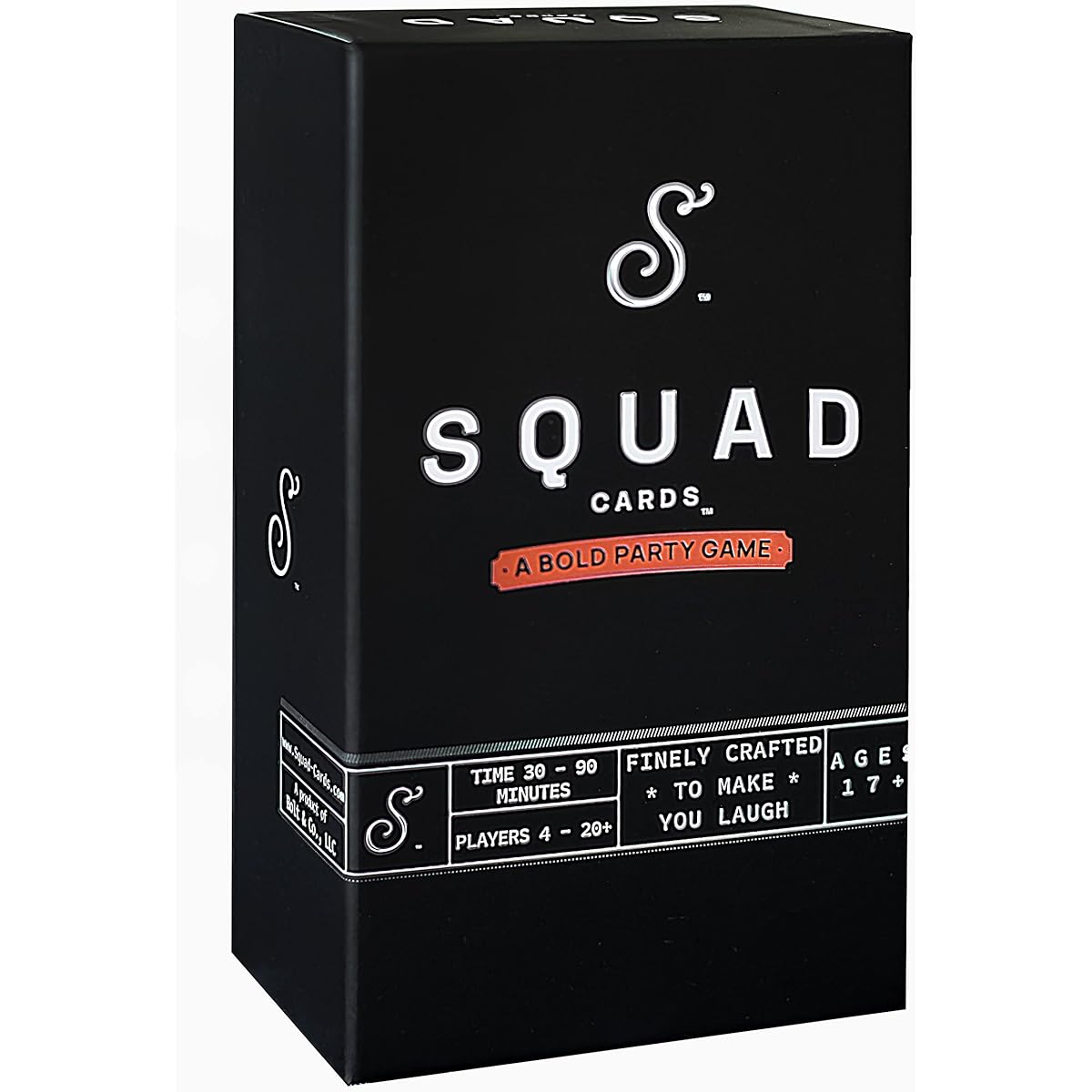Squad Cards - An adult party game where squad members compete by trying to guess the words on the cards