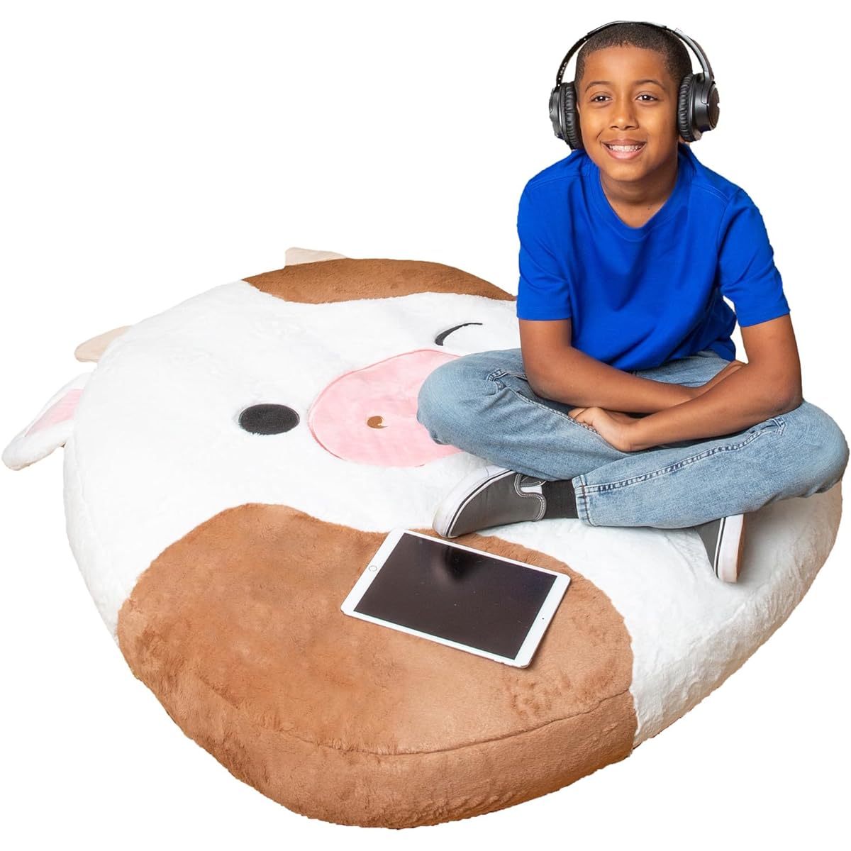 BigMouth Squishmallows Ronnie the Cow Inflatable Pal