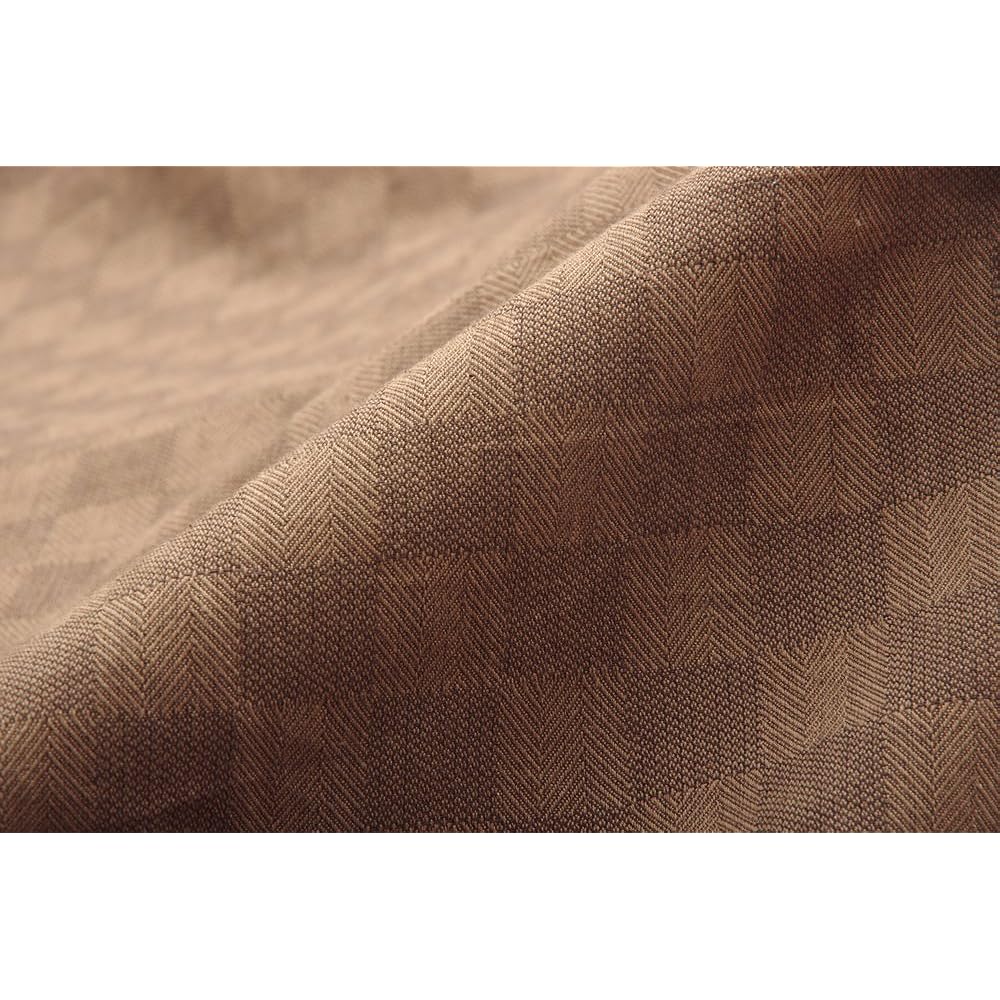 Ikehiko Kotatsu Duvet Cover Rectangle Crete Cover Approx. 215 x 255 cm Brown Indian Cotton Zipper #5097749