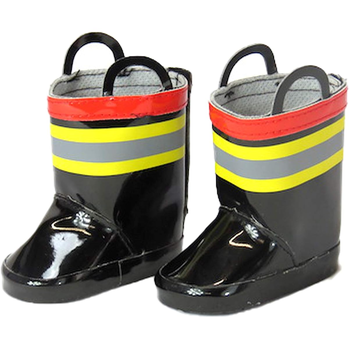 Firefighter Boots Firefighter | Fits 18" American Girl Dolls, Madame Alexander, Our Generation, etc. 18" Doll Outfits.
