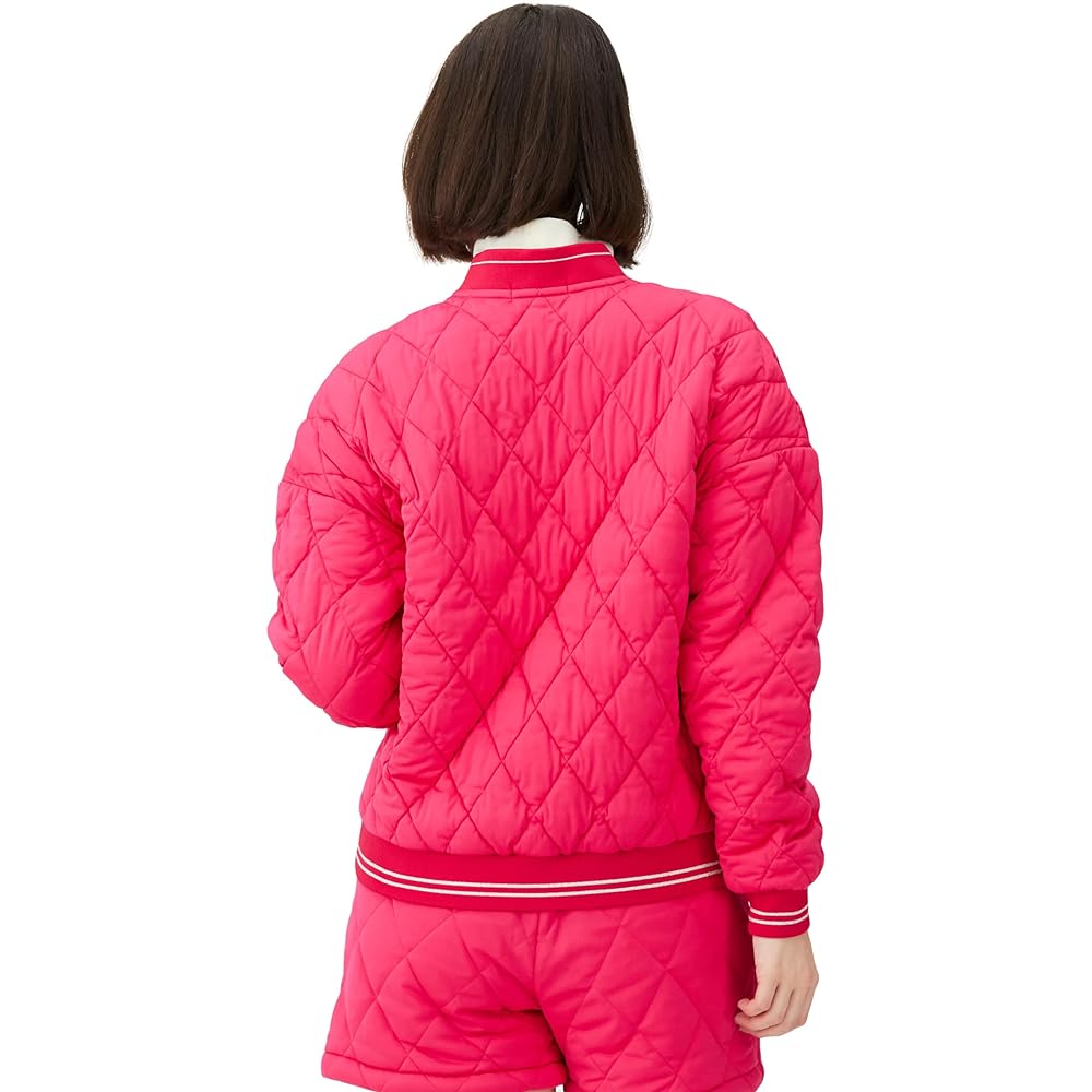 [Callaway] Women's Water Repellent Full Zip Filled Blouson (Star Stretch: Stretchable/Windproof) / Outerwear Golf / C23215203