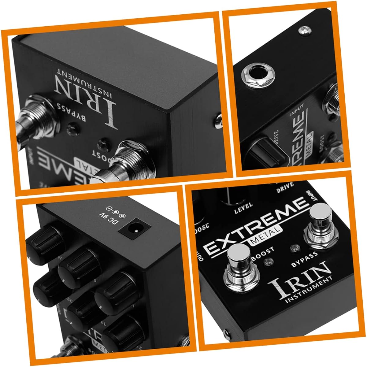 Vaguelly 4pcs Electric Guitar Effect Guitar Delay Pedal Bass Delay Pedal Guitar True Bypass Electric Guitar Model Stereo Delay Pedal Stereo Digital Delay Guitar Effect