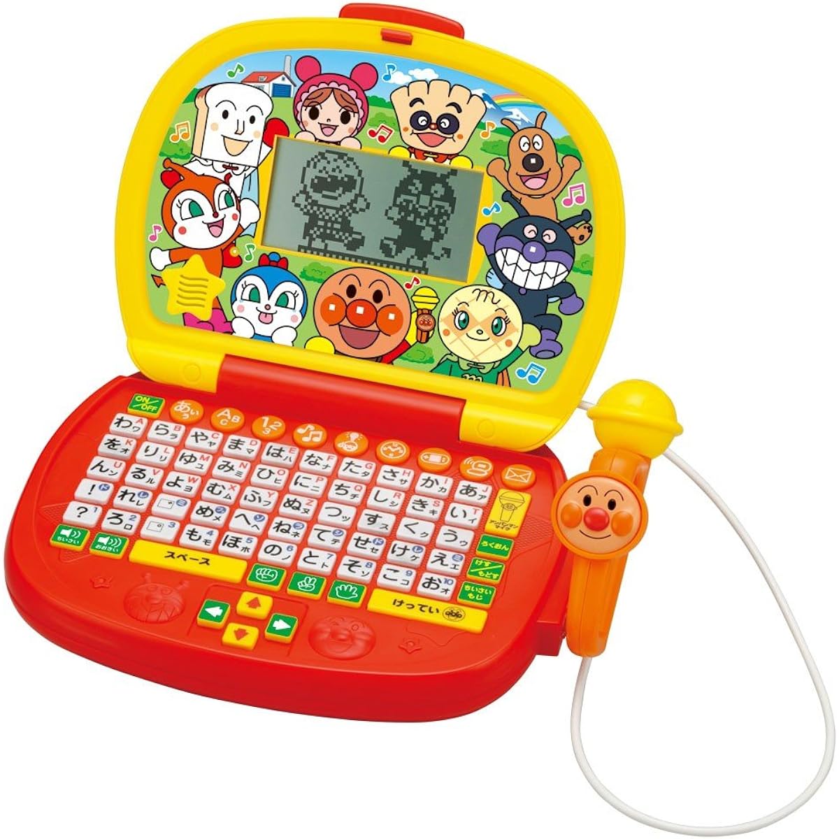 Sing with a microphone♪ I love my first computer